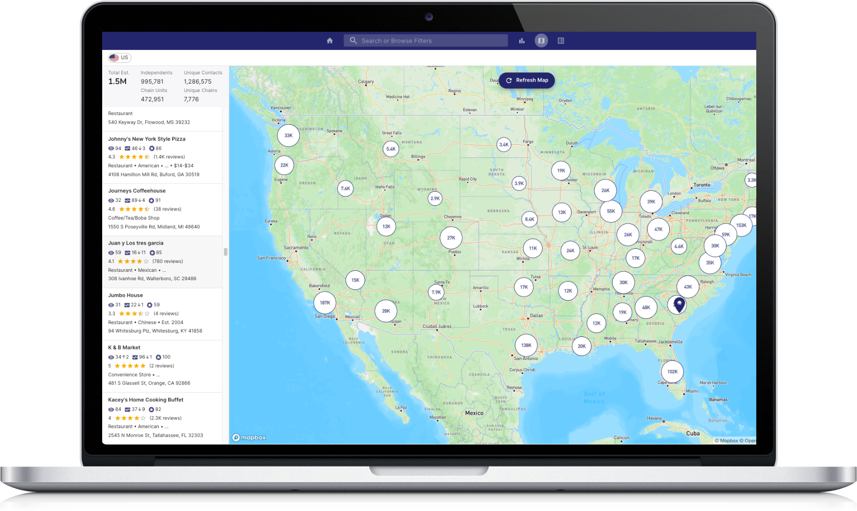 Laptop with Brizo application